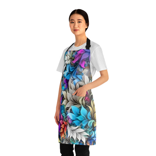 Eye-Catching Floral Apron, Makes the Perfect Chef's Gift