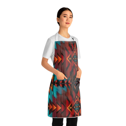 Vibrant Indigenous-Inspired Apron