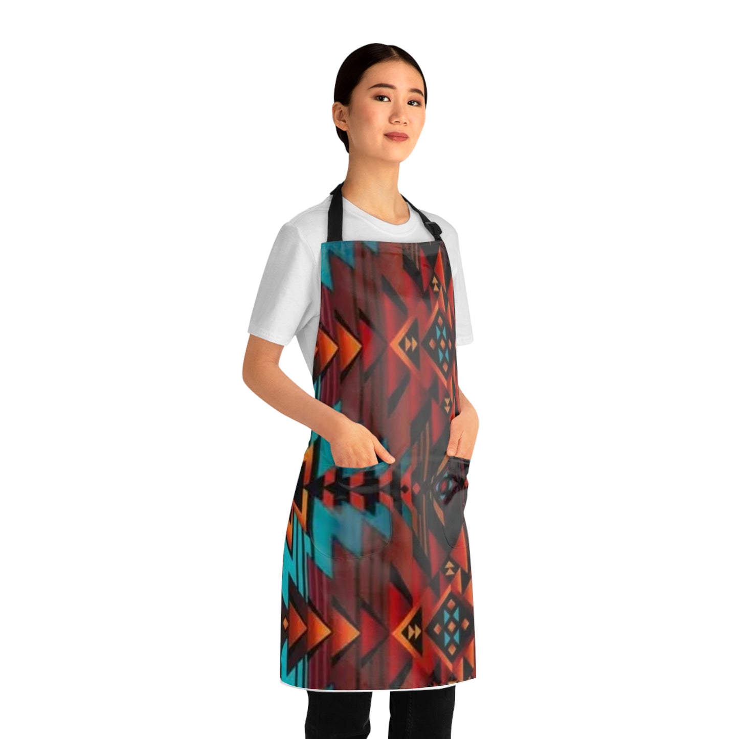 Vibrant Indigenous-Inspired Apron