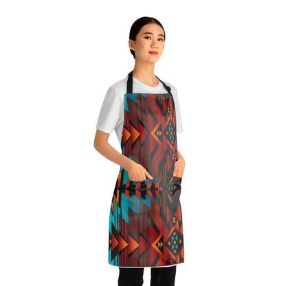Vibrant Indigenous-Inspired Apron