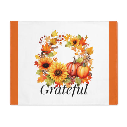 Grateful Autumn Wreath Placemat
