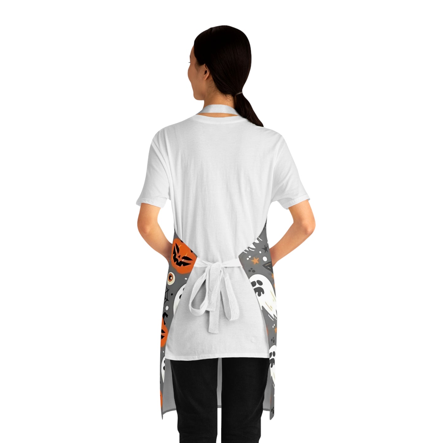 Halloween Apron, Spooky Kitchen Wear, Fun Cooking Gift, Perfect for Halloween Parties, Holiday Cooking