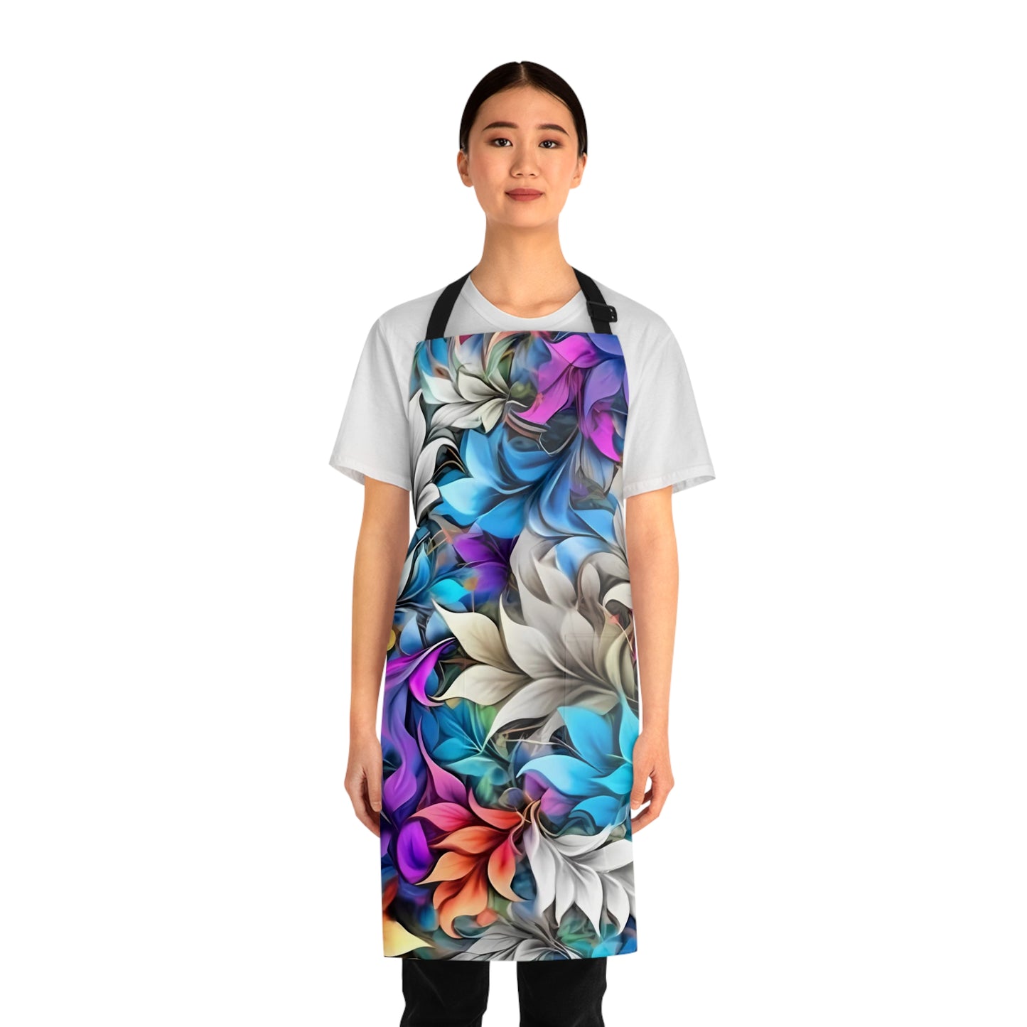 Eye-Catching Floral Apron, Makes the Perfect Chef's Gift