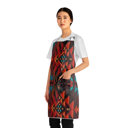 Vibrant Indigenous-Inspired Apron