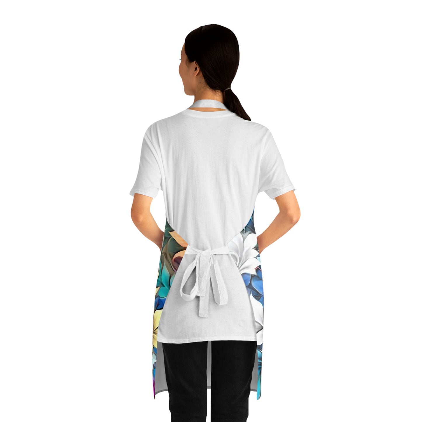 Eye-Catching Floral Apron, Makes the Perfect Chef's Gift