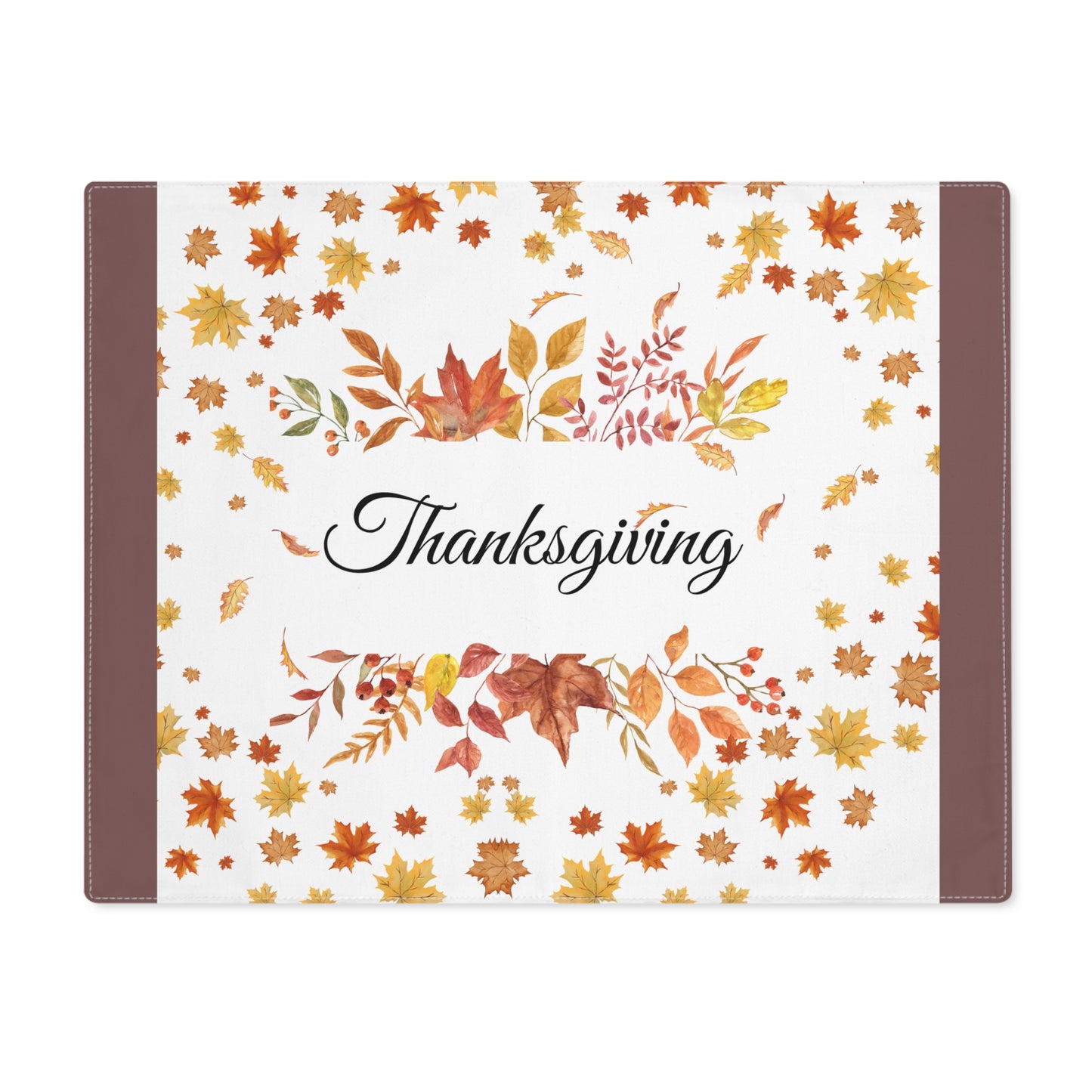 Thanksgiving Fall Leaves Placemat