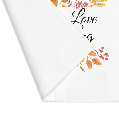Fall in Love with Cooking Placemat — Autumn Kitchen Dining Décor