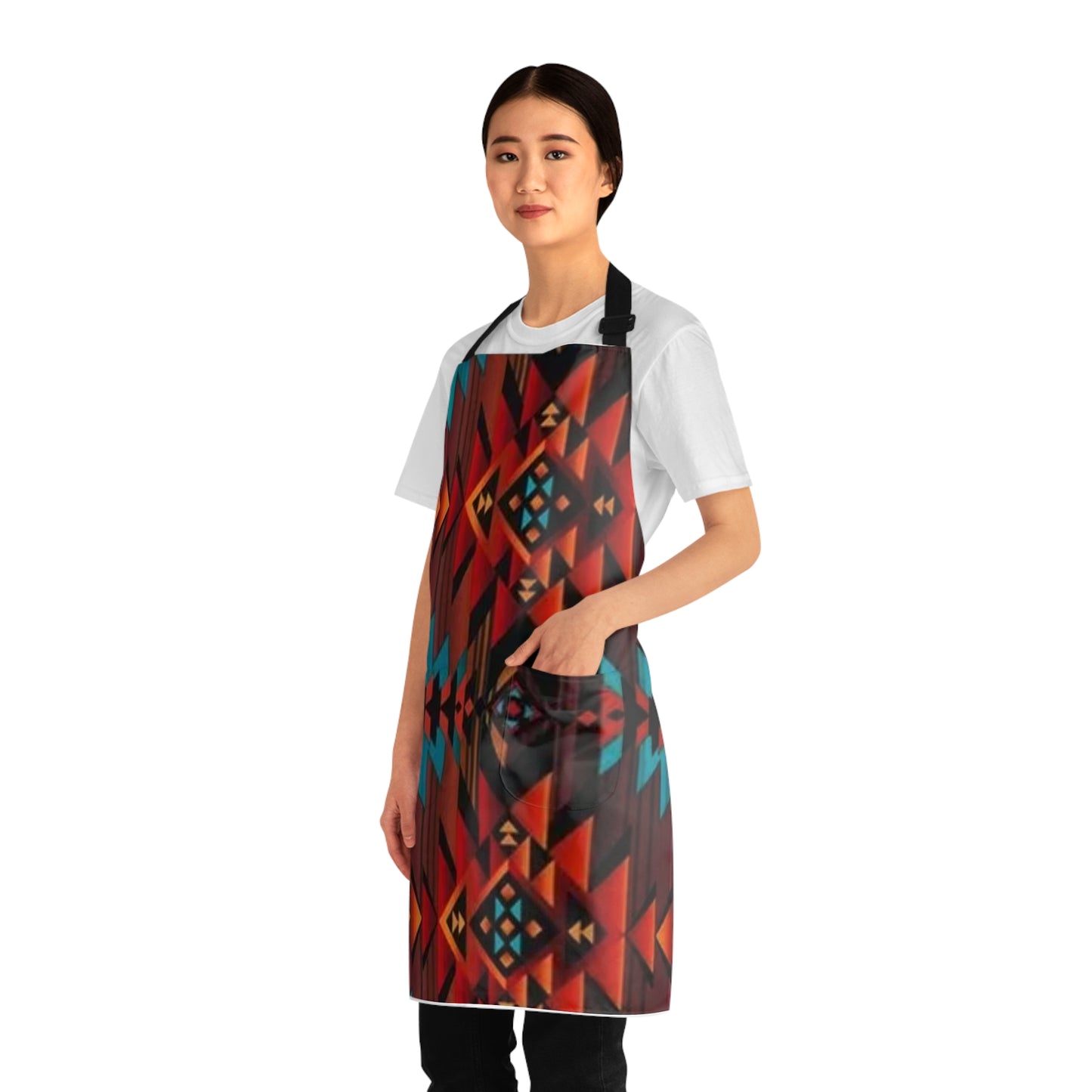 Vibrant Indigenous-Inspired Apron