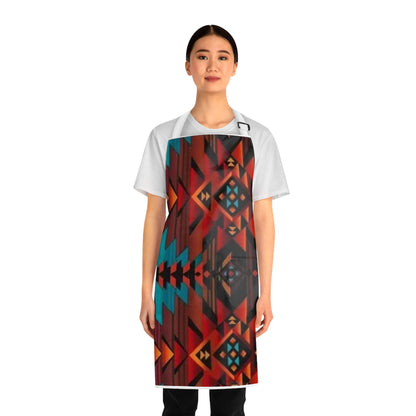 Vibrant Indigenous-Inspired Apron