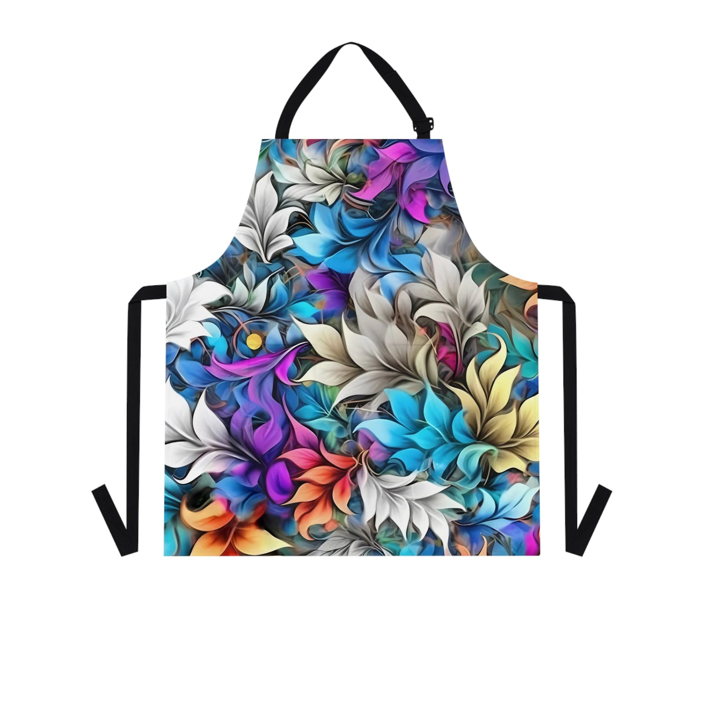 Eye-Catching Floral Apron, Makes the Perfect Chef's Gift
