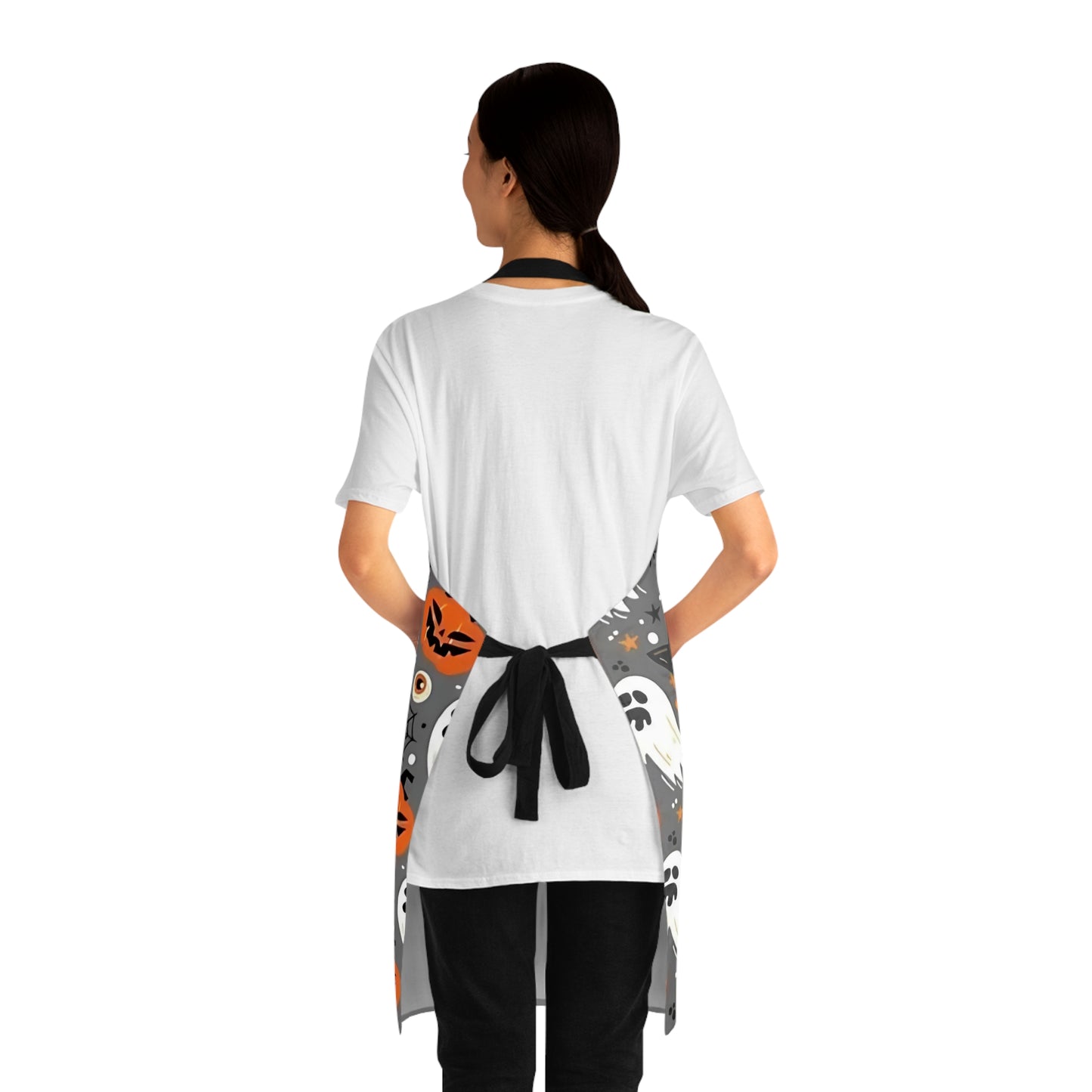Halloween Apron, Spooky Kitchen Wear, Fun Cooking Gift, Perfect for Halloween Parties, Holiday Cooking