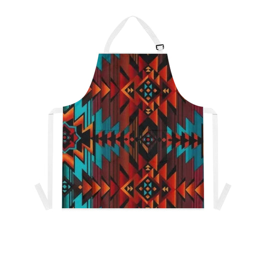 Cookbook and Southwest Aprons Bundle